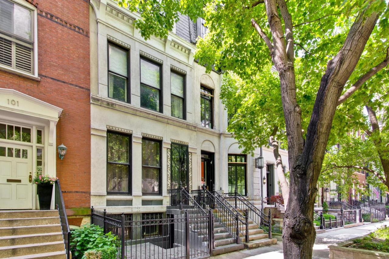Historic Luxury Townhouse In Downtown Chicago Villa ภายนอก รูปภาพ